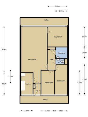 Te Huur 4 Kamer Appartement Belv&eacute;d&egrave;rebos In Zoetermeer